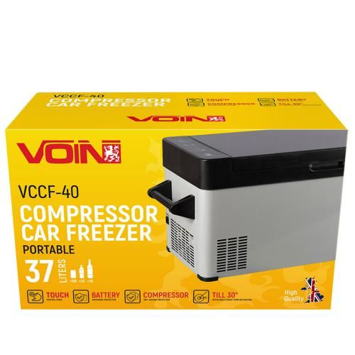 Холодильник компрессорный 37 л VCCF-40 DC/AC 12/24/220V
