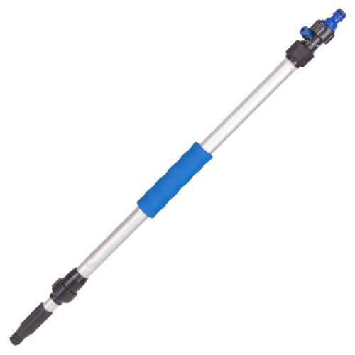 Ручка телескопическая для щетки для мойки автомобиля, SC1051, длина 65-100см, диаметр 18-22мм