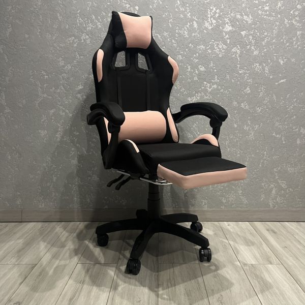 Комп'ютерне крісло із тканини PRESTIGE GС05-04 Рожевий, Prestige