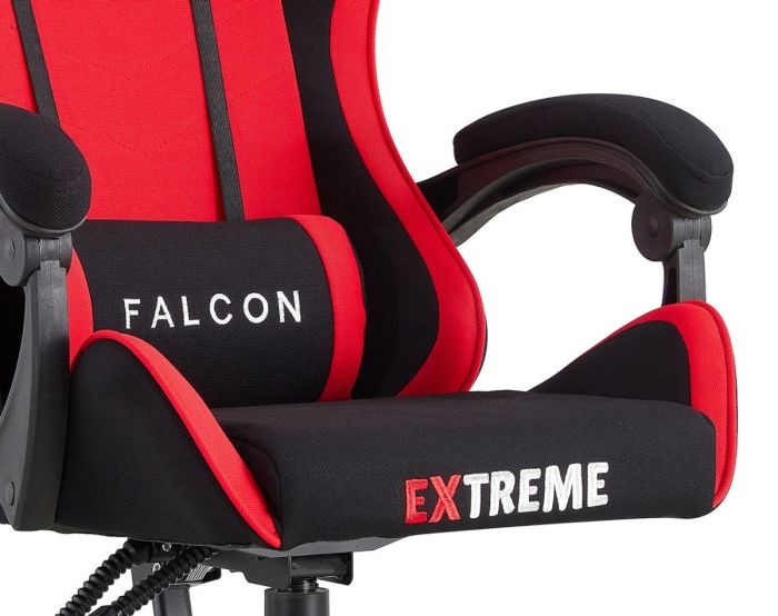 Комп'ютерне крісло із тканини Extreme FALCON Червоний, Zenga  тканина