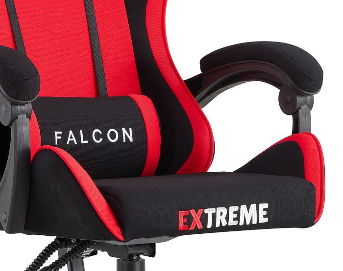 Комп'ютерне крісло із тканини Extreme FALCON Червоний