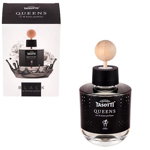 Ароматизатор жидкий для дома/офиса Tasotti "Car & Home" QUEENS 100ml Black (118233)