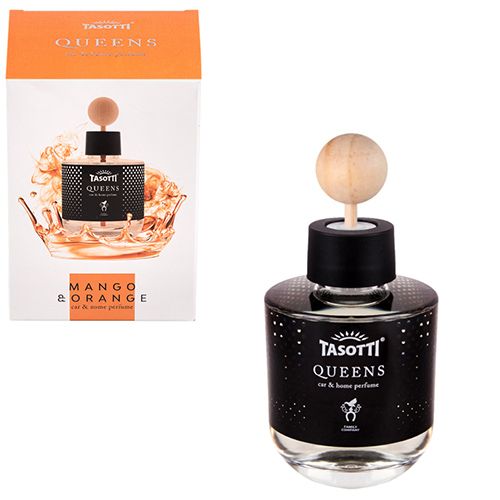 Ароматизатор жидкий для дома/офиса Tasotti "Car & Home" QUEENS 100ml Mango&Orange (118257)