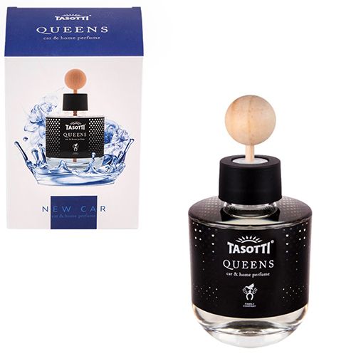 Ароматизатор жидкий для дома/офиса Tasotti "Car & Home" QUEENS 100ml New Car (118219)