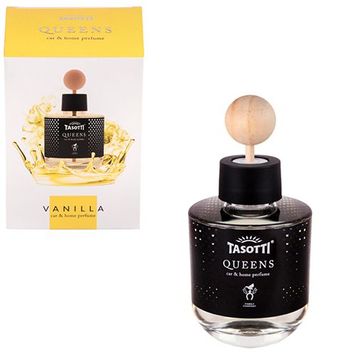 Ароматизатор жидкий для дома/офиса Tasotti "Car & Home" QUEENS 100ml Vanilla (118226)