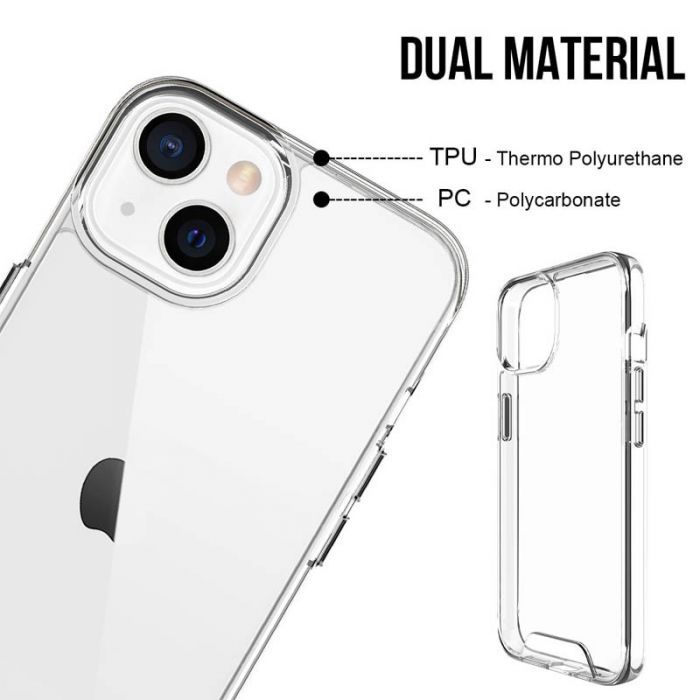 Чехол TPU Space Case transparent для Apple iPhone 14 (6.1")