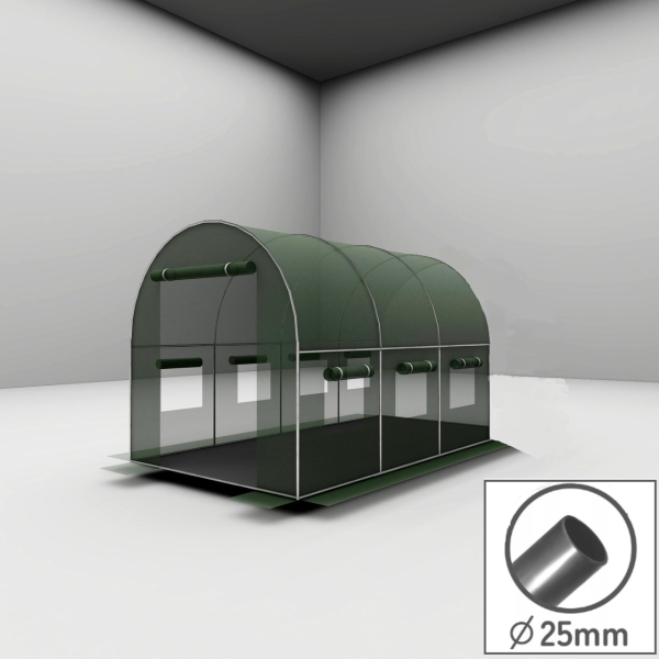 Теплиця - парник Zakupol GHT300200 3х2х2 м 6 м (труба 25 мм)