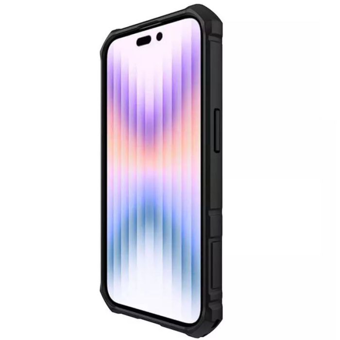 TPU+PC чохол Nillkin CamShield Armor Pro no logo (шторка на камеру) для Apple iPhone 14 Pro Max