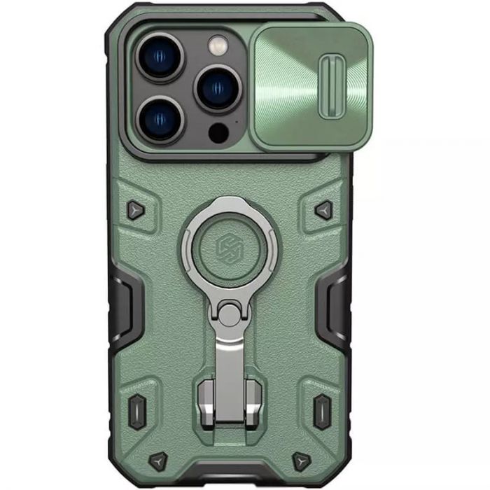 TPU+PC чохол Nillkin CamShield Armor Pro no logo (шторка на камеру) для Apple iPhone 14 Pro Max