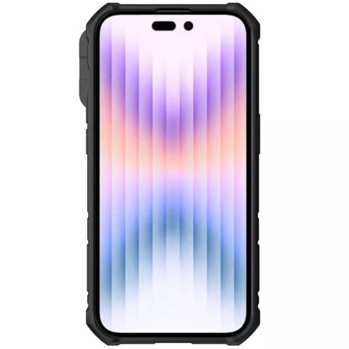 TPU+PC чохол Nillkin CamShield Armor Pro no logo (шторка на камеру) для Apple iPhone 14 Pro Max