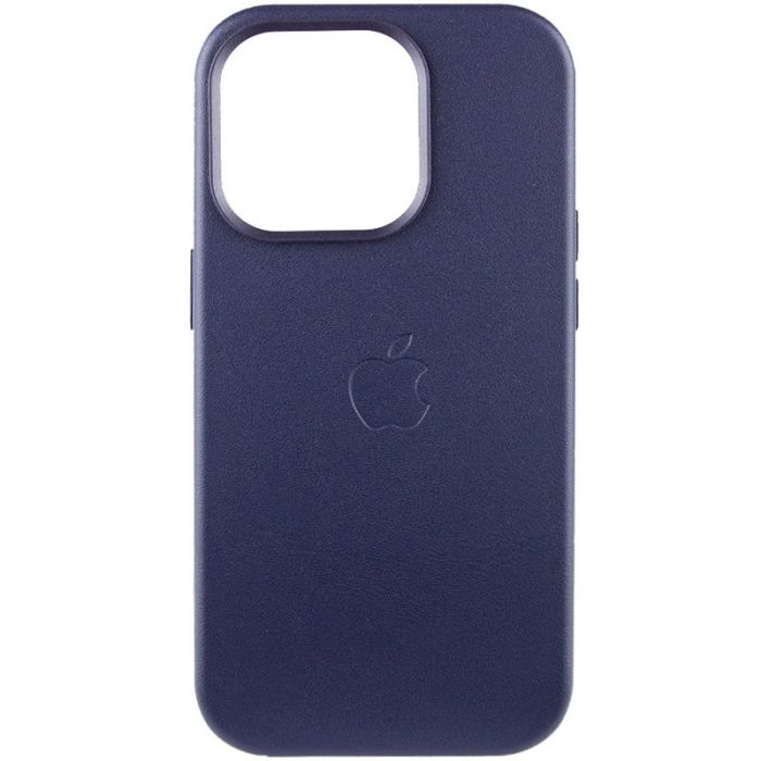 Кожаный чехол Leather Case (AA Plus) с MagSafe для Apple iPhone 14 Pro Max (6.7")