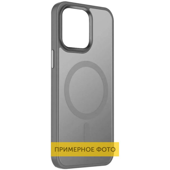 TPU+PC чохол Metal Buttons with MagSafe Colorful для Apple iPhone 16 Plus (6.7")