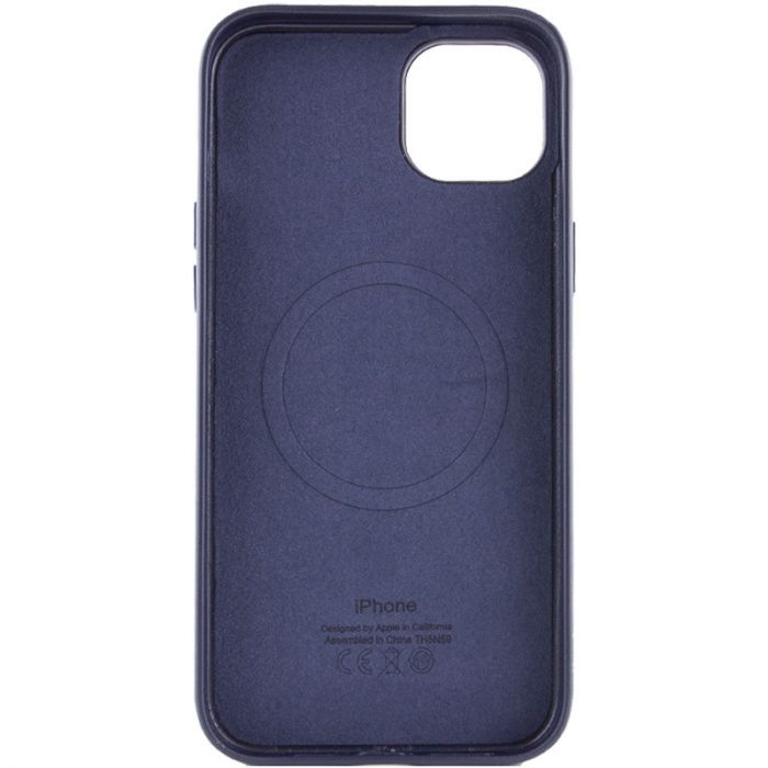 Шкіряний чохол Leather Case (AAA) with MagSafe для Apple iPhone 14 Plus (6.7")