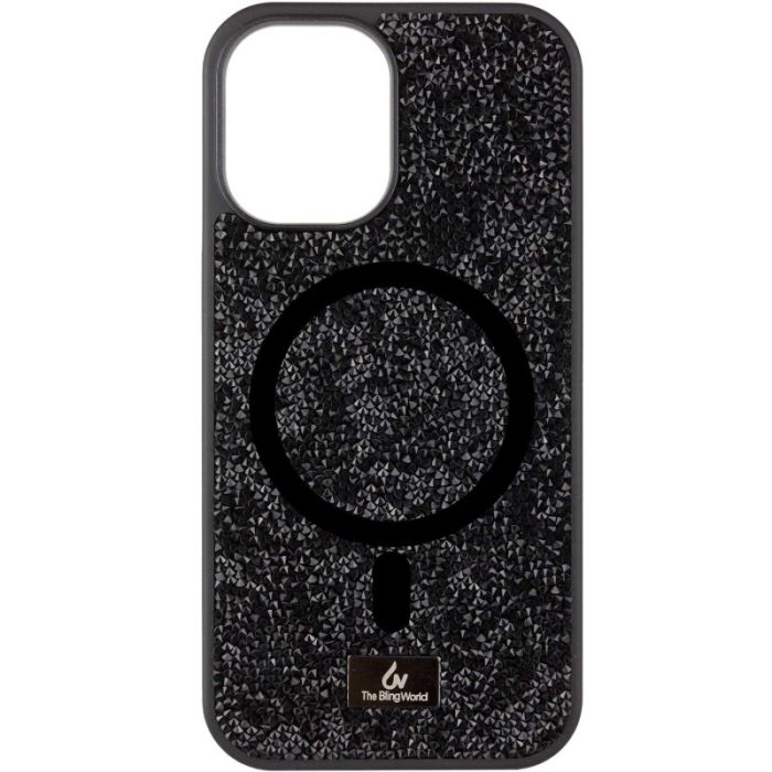 TPU чохол Bling World Rock Diamond with MagSafe для Apple iPhone 12 Pro Max (6.7")