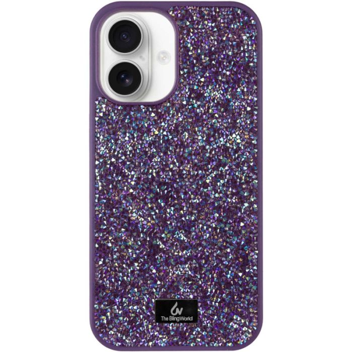 TPU чохол Bling World Rock Diamond для Apple iPhone 16 (6.1")