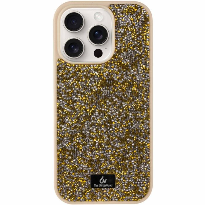 TPU чохол Bling World Rock Diamond для Apple iPhone 16 Pro (6.3")