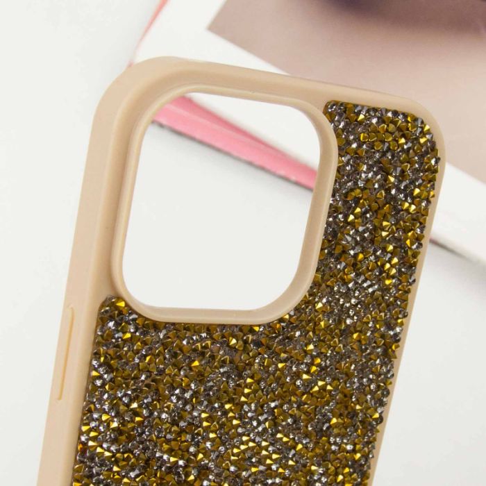 TPU чохол Bling World Rock Diamond для Apple iPhone 16 Pro (6.3")