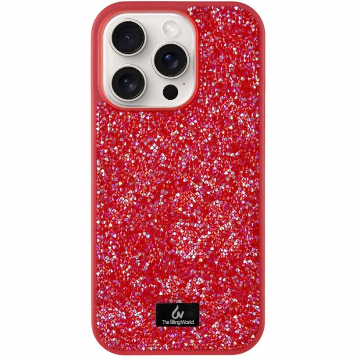 TPU чохол Bling World Rock Diamond для Apple iPhone 16 Pro (6.3")