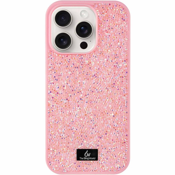 TPU чохол Bling World Rock Diamond для Apple iPhone 16 Pro (6.3")