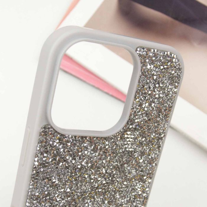 TPU чохол Bling World Rock Diamond для Apple iPhone 16 Pro (6.3")