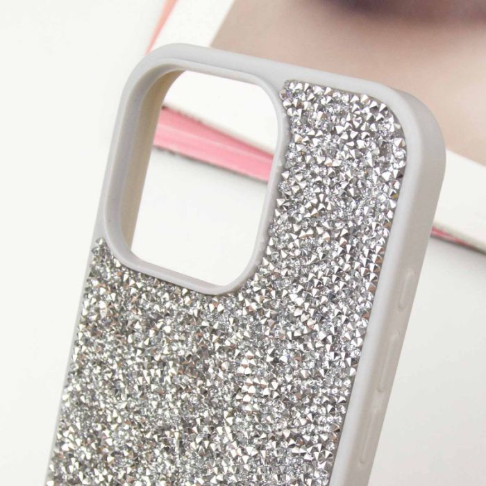 TPU чохол Bling World Rock Diamond для Apple iPhone 16 Pro (6.3")