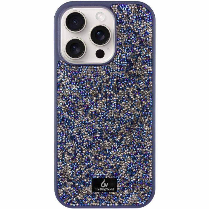 TPU чохол Bling World Rock Diamond для Apple iPhone 16 Pro (6.3")