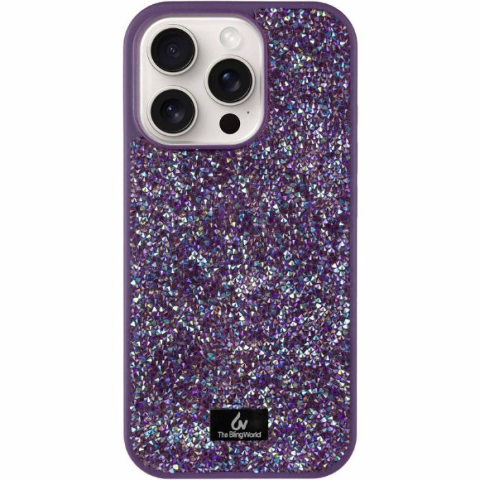 TPU чохол Bling World Rock Diamond для Apple iPhone 16 Pro (6.3")