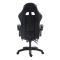 Комп‘ютерне крісло Master KO24CZE Чорно-сірий, екокожа