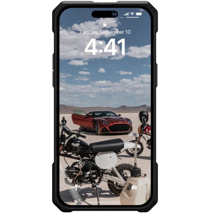 Ударостійкий чохол UAG Monarch Pro with MagSafe Leather для Apple iPhone 14 Pro (6.1")