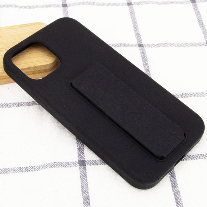 Чохол Silicone Case Hand Holder для Apple iPhone 12 Pro Max (6.7")