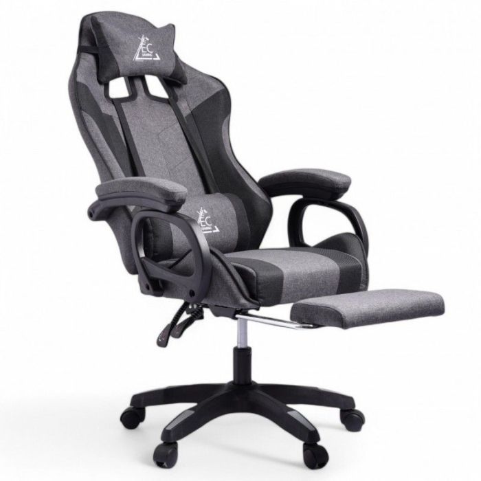 Комп'ютерне крісло із тканини LevelUp KO29SZ Сіро-чорний