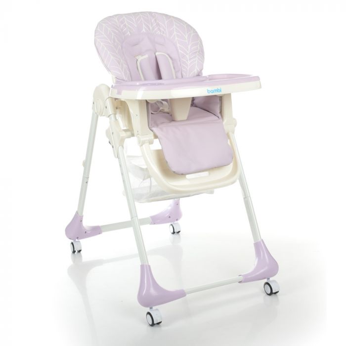 Стульчик для кормления BAMBI (M 3233L Lilac) светло-фиолетовый