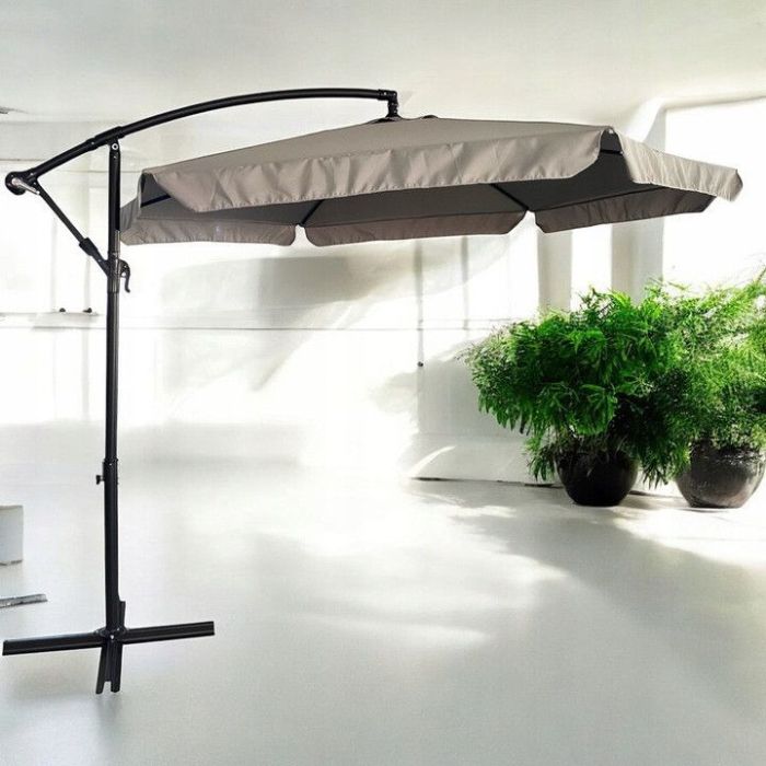 Парасоля садова з нахилом Ideal Garden YN7011 Світло-сірий