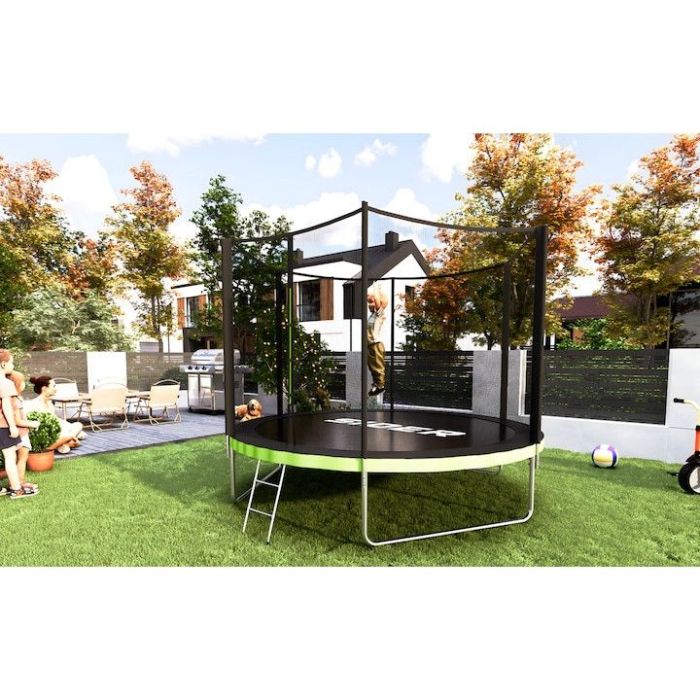 Батут із зовнішньою сіткою SIDER 8 FT 252 см