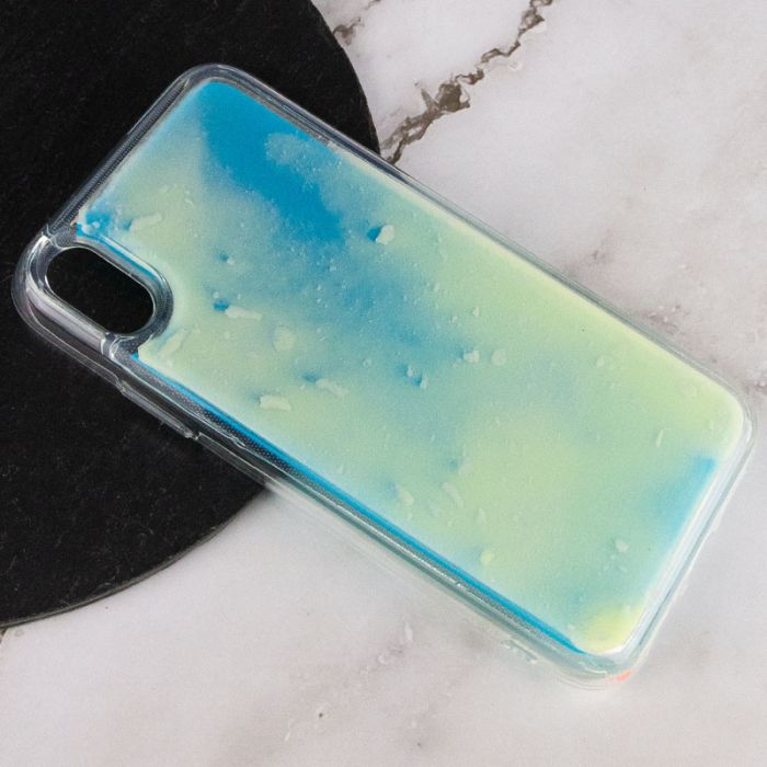 Неоновий чохол Neon Sand glow in the dark для Apple iPhone XS Max (6.5")