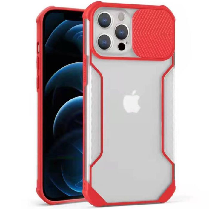 Чохол Camshield matte Ease TPU зі шторкою для Apple iPhone 12 Pro Max (6.7")