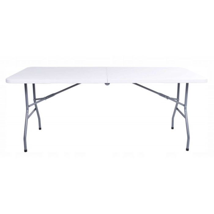 Садовий стіл розкладний Ecarla SC02 180 см | 180х70х74 см Білий