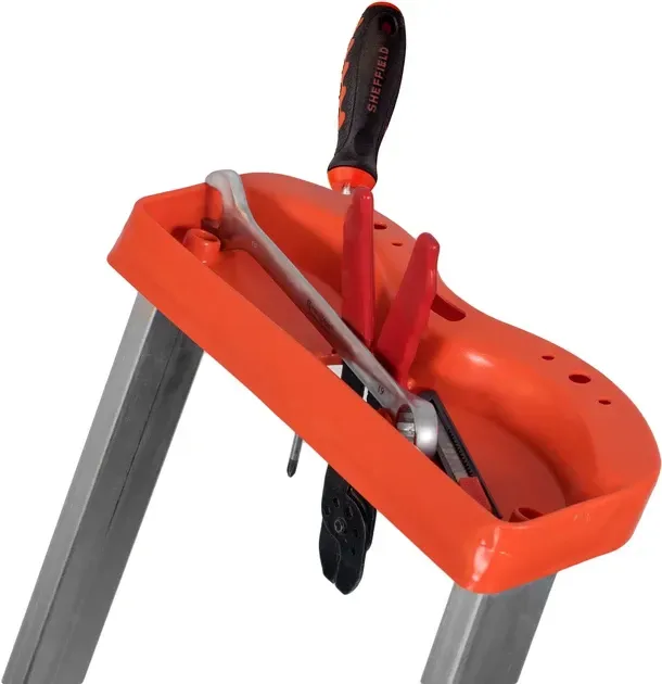 Одностороння 6-ступенева алюмінієва драбина Kanat KA-KAM-205 125 кг