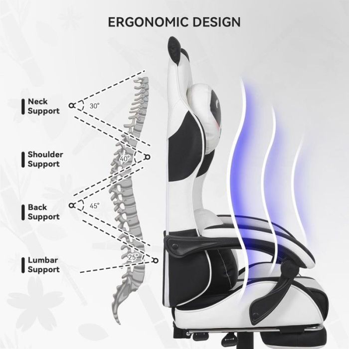 Комп‘ютерне крісло KIDS ZONE KO34 Чорно-білий