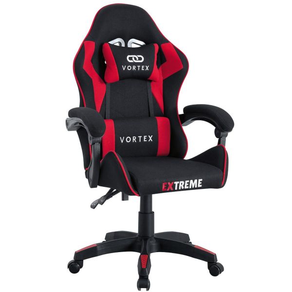 Комп'ютерне крісло із тканини Extreme VORTEX Червоний