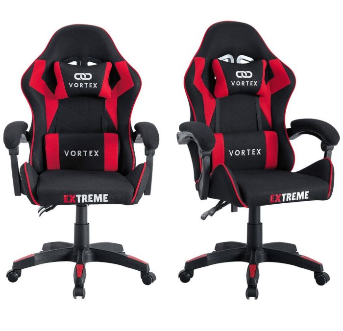 Комп'ютерне крісло із тканини Extreme VORTEX Червоний