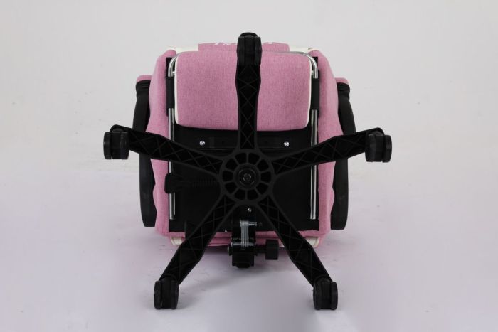 Комп'ютерне крісло із тканини Infini Core Рожево-білий