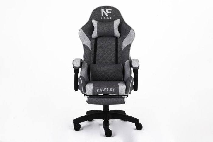 Комп'ютерне крісло із тканини Infini Core Сірий