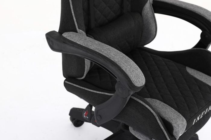 Комп'ютерне крісло із тканини Infini Core Чорно-сірий