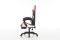 Комп‘ютерне крісло з підставкою для ніг EXTREME R1 Чорно-біло-червоний