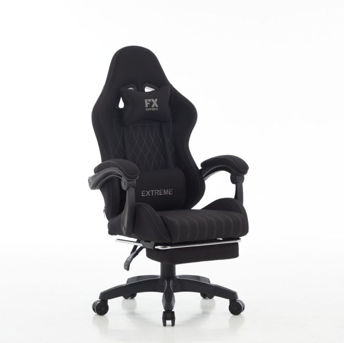 Комп'ютерне крісло із тканини EXTREME FX Чорний