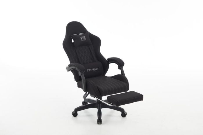 Комп'ютерне крісло із тканини EXTREME FX Чорний