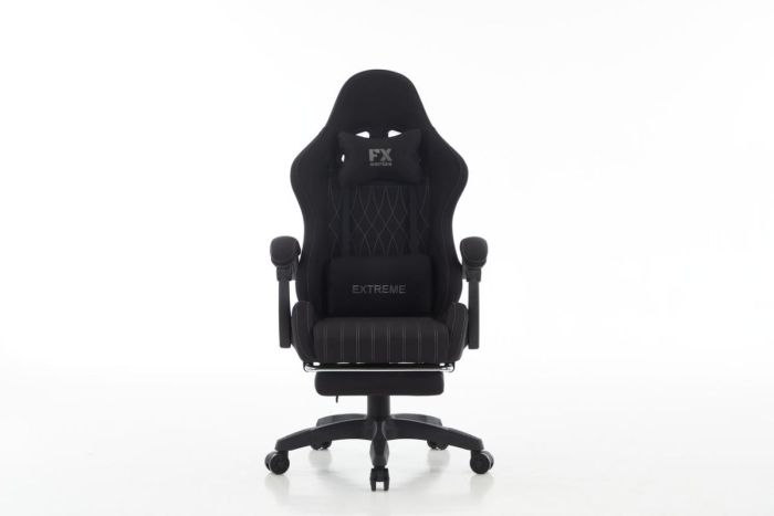 Комп'ютерне крісло із тканини EXTREME FX Чорний