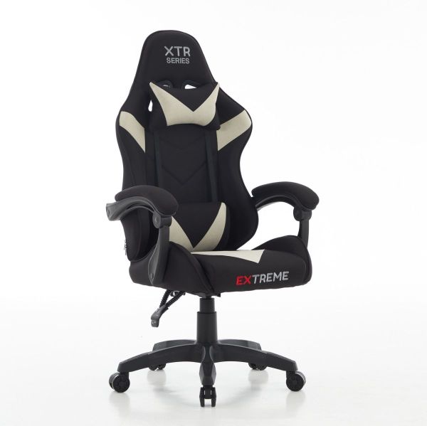 Комп'ютерне крісло із тканини EXTREME XTR Чорно-бежевий