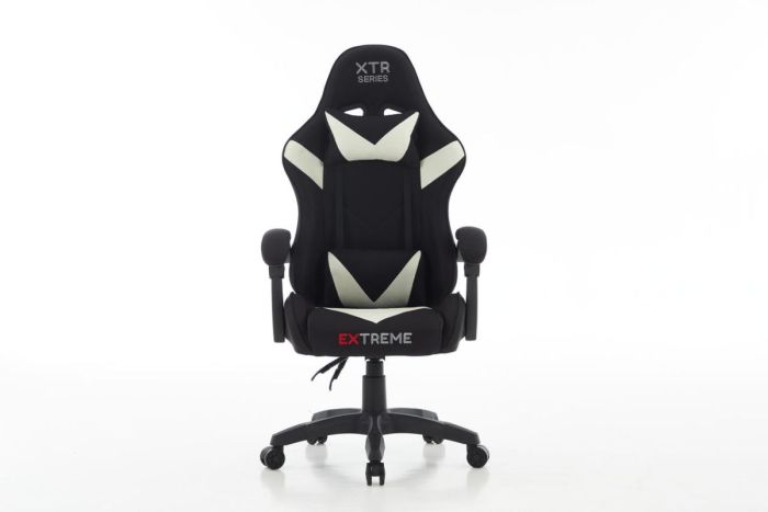 Комп'ютерне крісло із тканини EXTREME XTR Чорно-кремовий